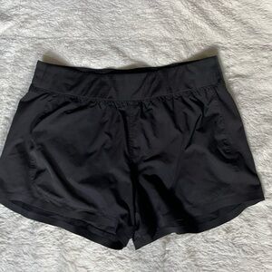 Athleta Black Running Shorts